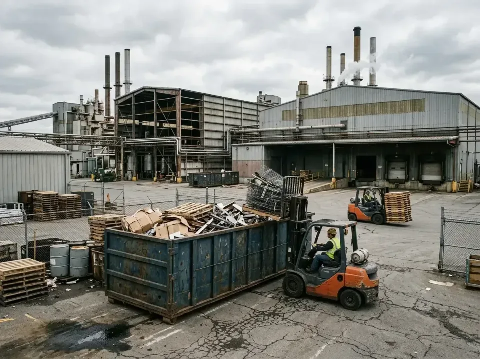 industrial-factory-scrap-conta-003 — frequently asked questions, Cheap Roll-off Dumpster Rentals in Albany, OR